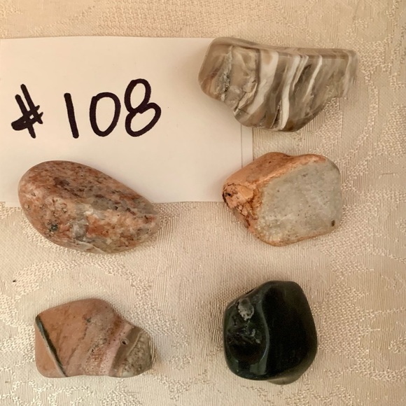 Variety Sets Lake of the Ozarks Area Tumbled Rocks - Picture 1 of 9